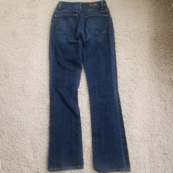 AG Adriano Goldschmied Gemini Dark Jeans 25 - Picture 3 of 9